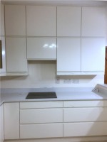 Ivory Gloss Handleless Kitchen