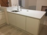 Ivory Gloss Handleless Kitchen