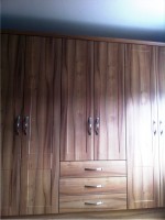 Wardrobe doors - bedroom units designed and fitted by Barrett Kitchens, Donegal, Ireland